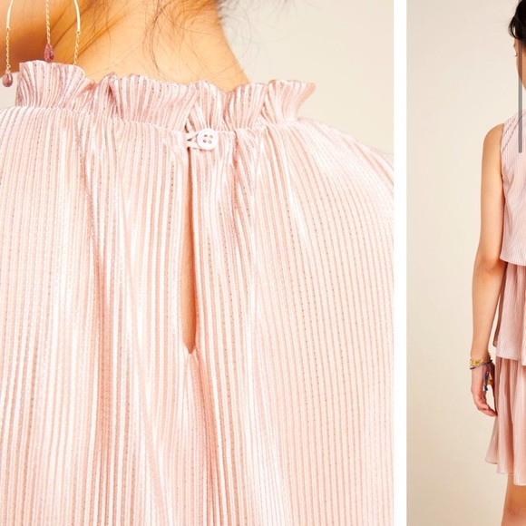 Anthropologie NWT Estelle Tiered Tunic Size Size L - Picture 5 of 13